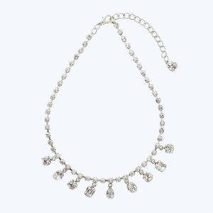 "Cluster" Necklace - White