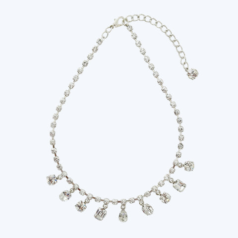 "Cluster" Necklace - White