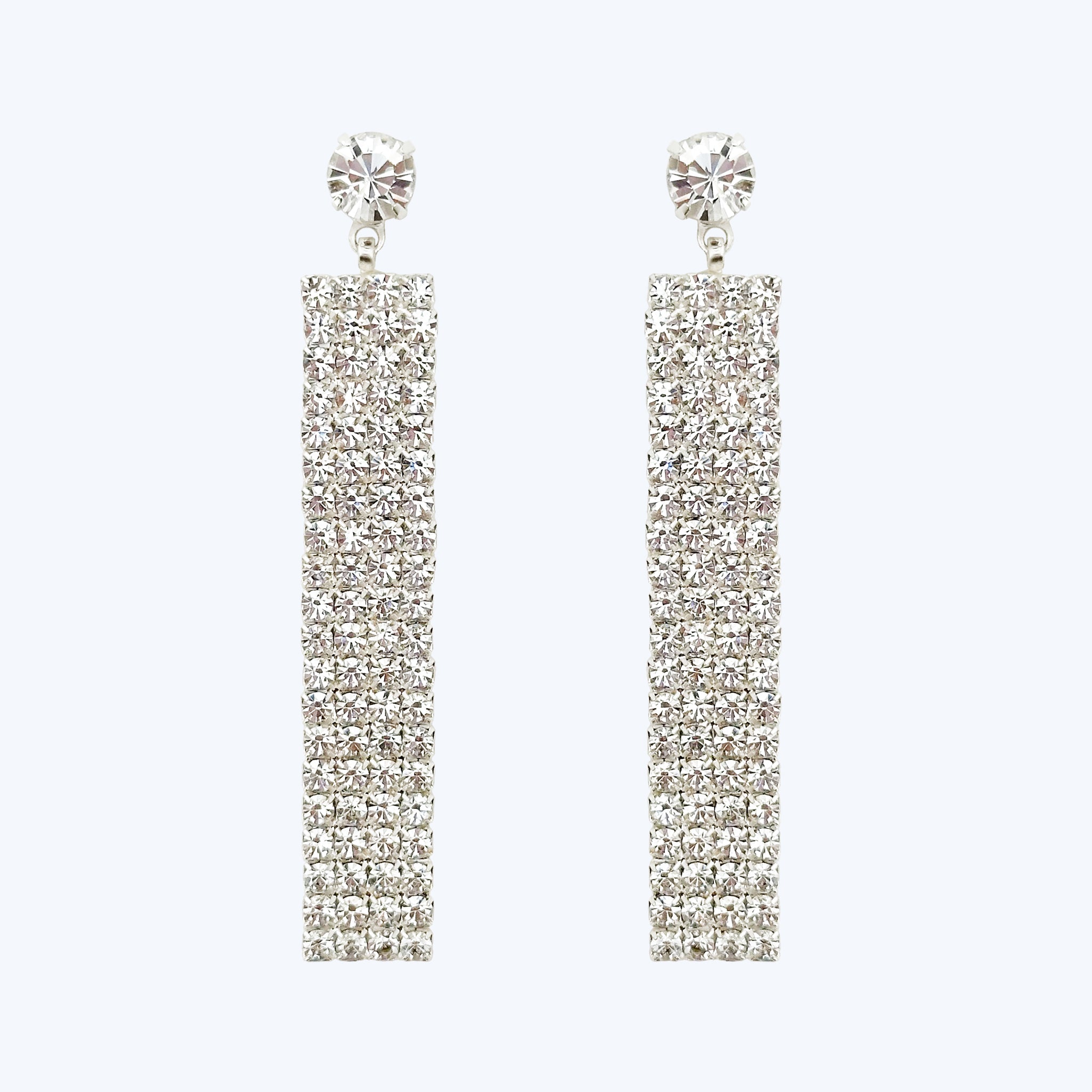 "Disco" Earrings - White