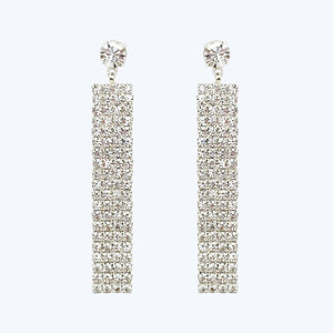"Disco" Earrings - White