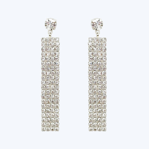 "Disco" Earrings - White