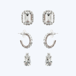 "The Essentials" Pack of 3 Earrings