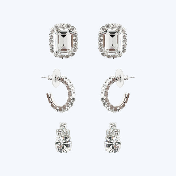"The Essentials" Pack of 3 Earrings