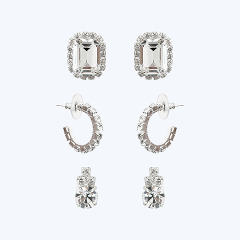 "The Essentials" Pack of 3 Earrings