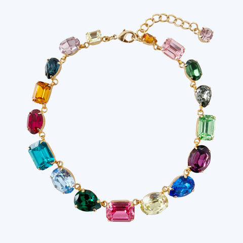 "Mega" Necklace - Rainbow Mix