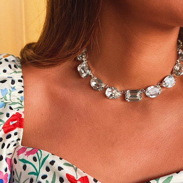 "Mega" Necklace - White